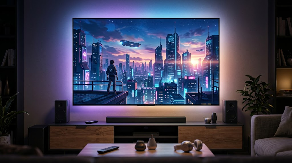 High quality anime streaming experience on modern display